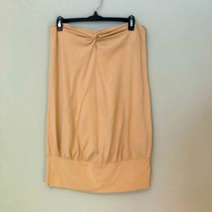 Strapless Ella Moss Mini Dress/Shirt